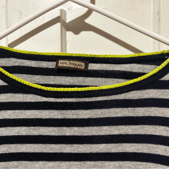 Malaparmi wool/cotton blend sweater. - Picture 4 of 7